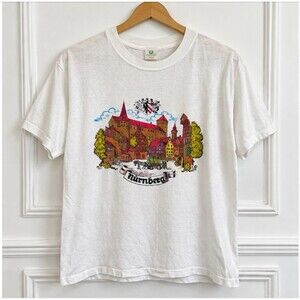 Cotton Club Mens L Nurnberg Germany Castle Palace Art Heritage Graphic T Shirt